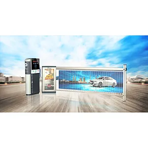 traffic advertising parking system boom barrier gate