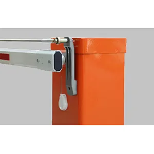 Folding automatic arm drop entrance manual gate arm barrier