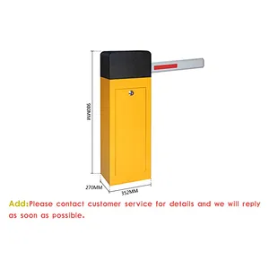 New Design Automatic Barrier Gate with Folding Pole