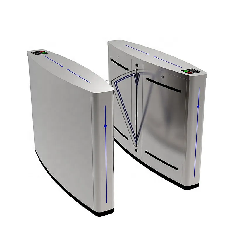 PVC Flap Gate Baffle Gate Turnstile Flap Turnstile Swing Barrier Gate