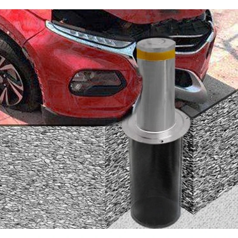 Anti- terrorism collision automatic concrete high security hydraulic bollard vehicle parking bollard