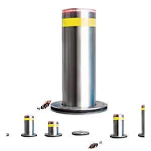 High quality automatic hydraulic rising bollard retractable electric bollard barrier