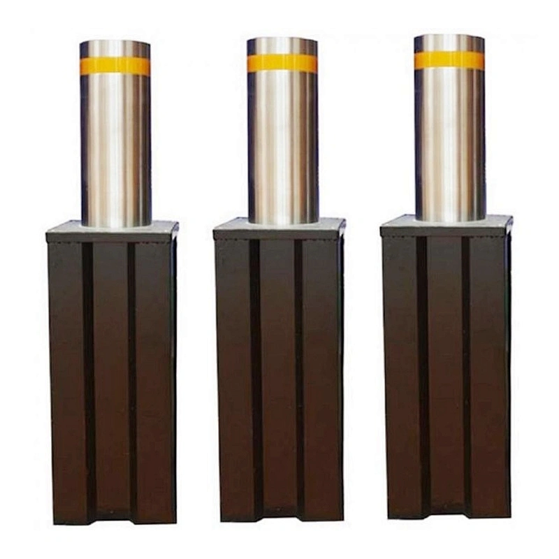 Hot Selling Sliver Telescopic Retractable Safety Road Barriers Automatic Hydraulic Bollard