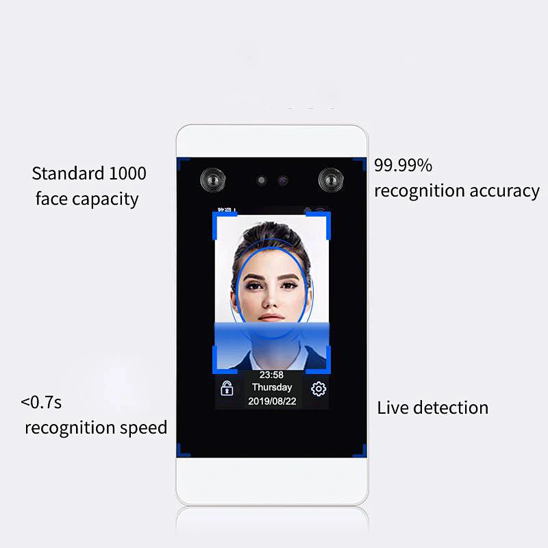 Time Attendance Face Recognition Biometric Time Attend Machine