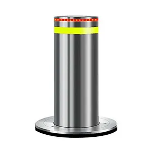 Car Parking Traffic Protect Stainless Steel Automatic Rising Hydraulic Bollard/ Anti-terrorist Safety Hydraulic Bollard