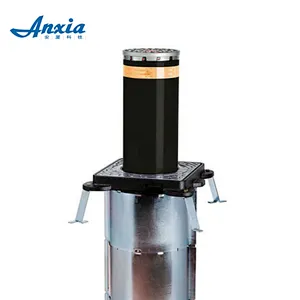 Road parking management 304 stainless steel electronic automatic rising bollard
