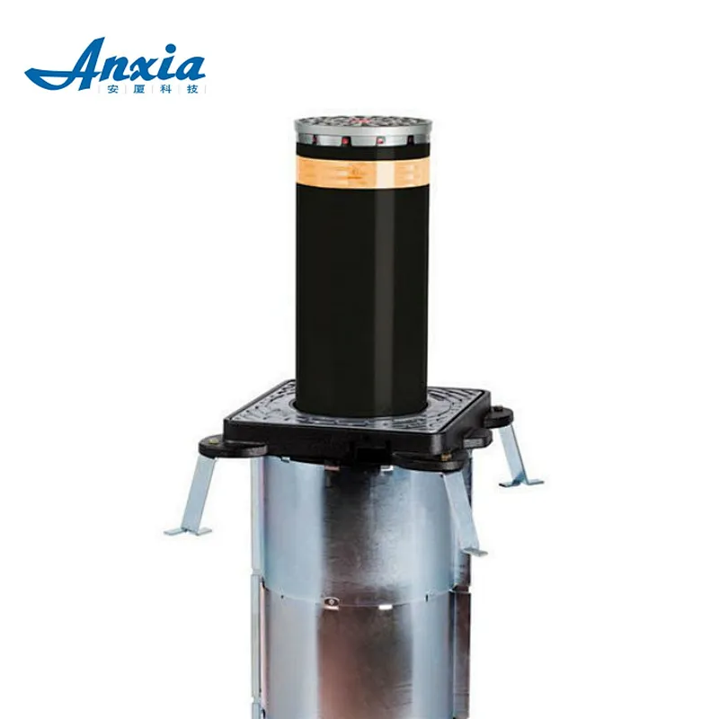 Road parking management 304 stainless steel electronic automatic rising bollard