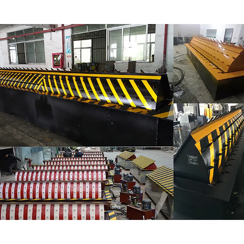Tyre spike road crash barrier road safety product