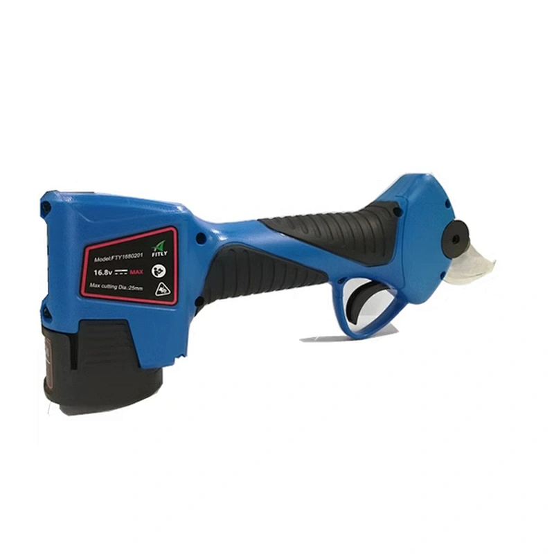 25mm Diameter Branches16.8V Li-ion Battery Cordless Electric Pruning Shear Scissors Cutting Machine