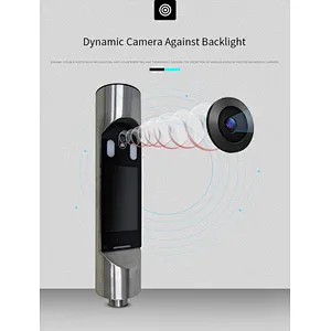 Hot Sale Living Body Test Biometric Facial Equipment Terminal Smart Face Recognition Door Lock
