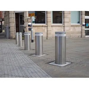 Traffic Management Access Control Automatic Rising Bollards