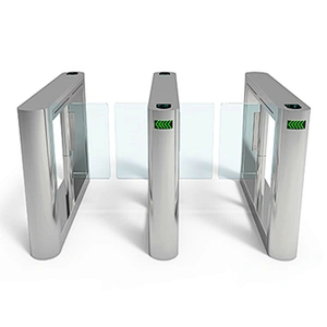 Wholesale Price Swing Barrier Turnstile With Biometrics Access Control
