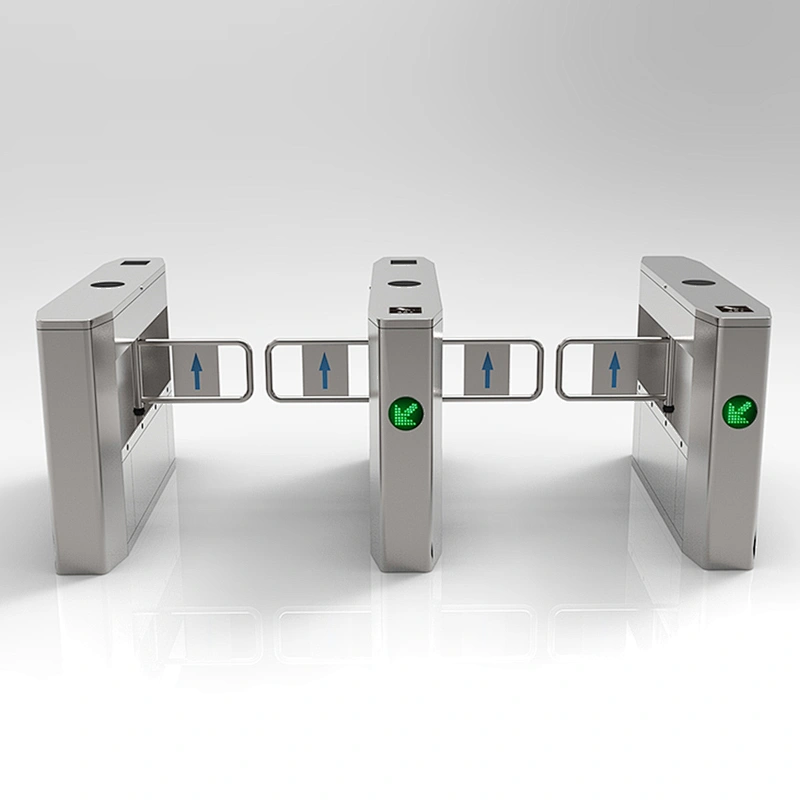 New Product Stainless Steel Security Swing Gate With Face Recognition Function