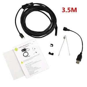 5.5MM 1MP HD 3 in 1 USB Wireless Endoscope with 5M soft cable (can be used with mobile phones)