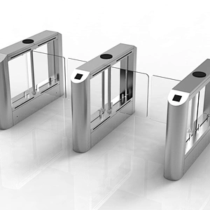 Amusement Park Turnstile Barcode QR Code Reader Swing Gate Barrier Acces Control