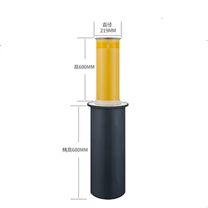 Stainless Steel Parking Bollards For Traffic Barrier