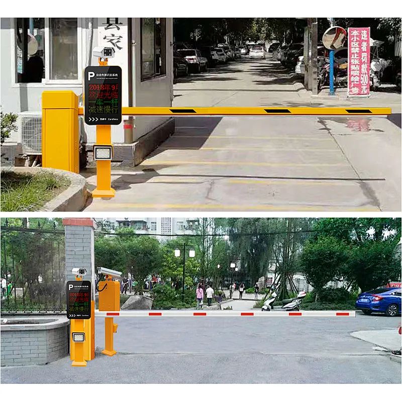 Parking Lot Automatic Boom Barrier System Gate and Gate Arm Barrier manufacturer