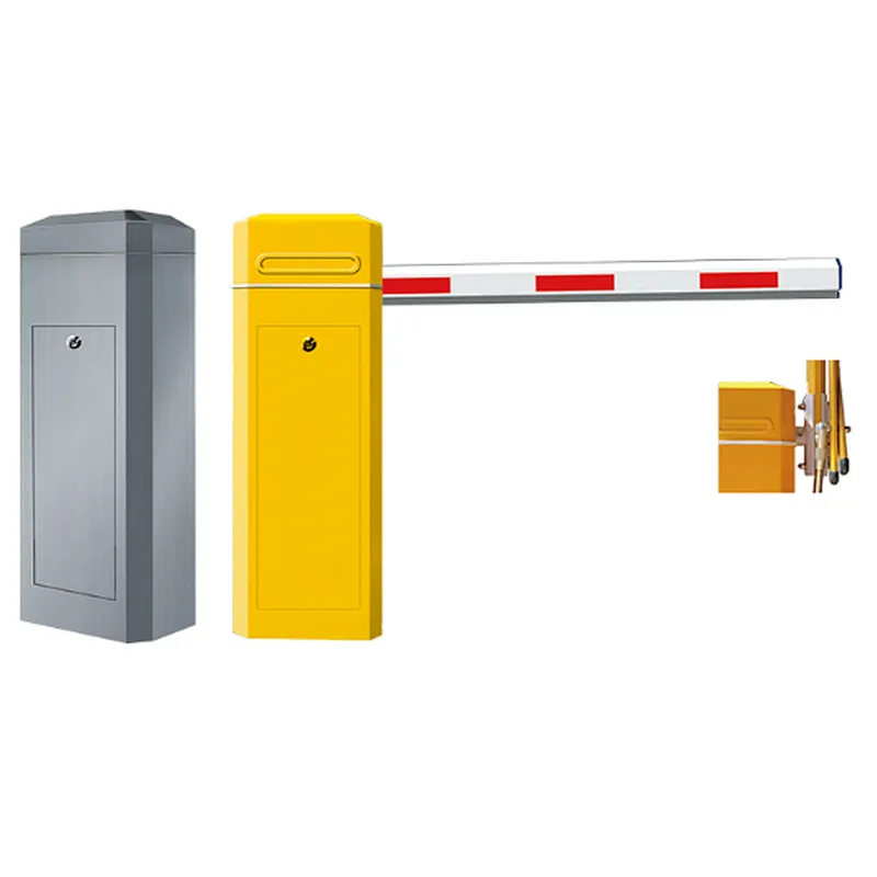 High Efficient new Motor 24V Brushless DC 1-6 Meter Arm Automatic barrier gate road traffic Remote Control barrier gate