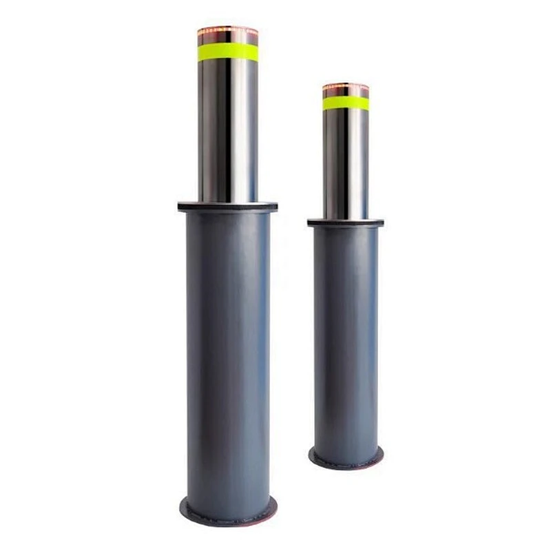 Automatic rising electric hydraulic automatic quick bollard stainless steel bollards
