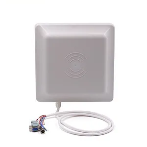 Vehicles Access Integrated Long Range Card RFID Scanner for Parking Lot Corporate Reception Industrial Site Attendance