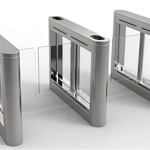 Trade assurance luxury access control swing turnstile,rfid card reader security turnstile gate