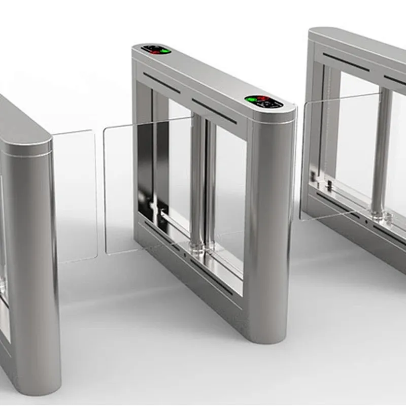Trade assurance luxury access control swing turnstile,rfid card reader security turnstile gate