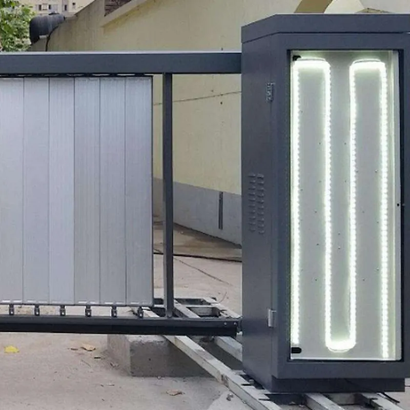 Servo motor boom gate arm barrier high tech advertising road barrier