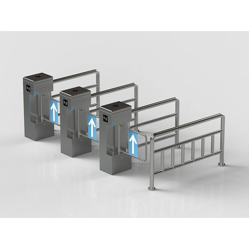 Exit and Entrance Control System Swing Turnstile 304# Stainless Steel Entrance Gate