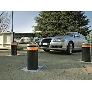 Road parking management 304 stainless steel electronic automatic rising bollard
