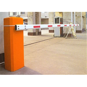 RFID plaza electric parking lot single arm boom barrier gate