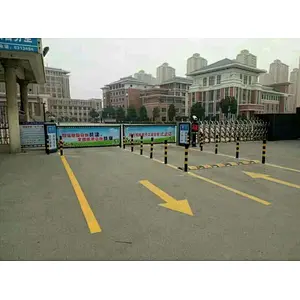 Automatic Safety Outdoor LED Advertising Screen Display Boom Barrier Gate