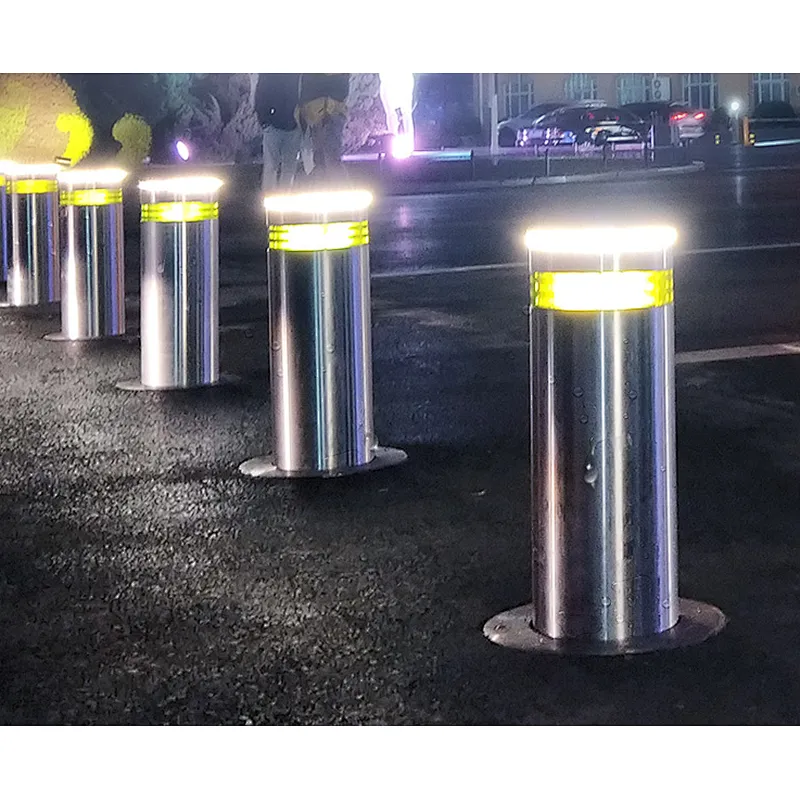 High quality automatic hydraulic rising bollard retractable electric bollard barrier