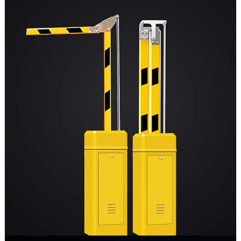 180 Degree Folding Arm Aluminum Alloy Boom Intelligent Barrier Gate
