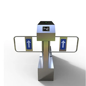 TCP/IP Handicapped 900mm Passing Swing Optical Turnstiles Barrier Access