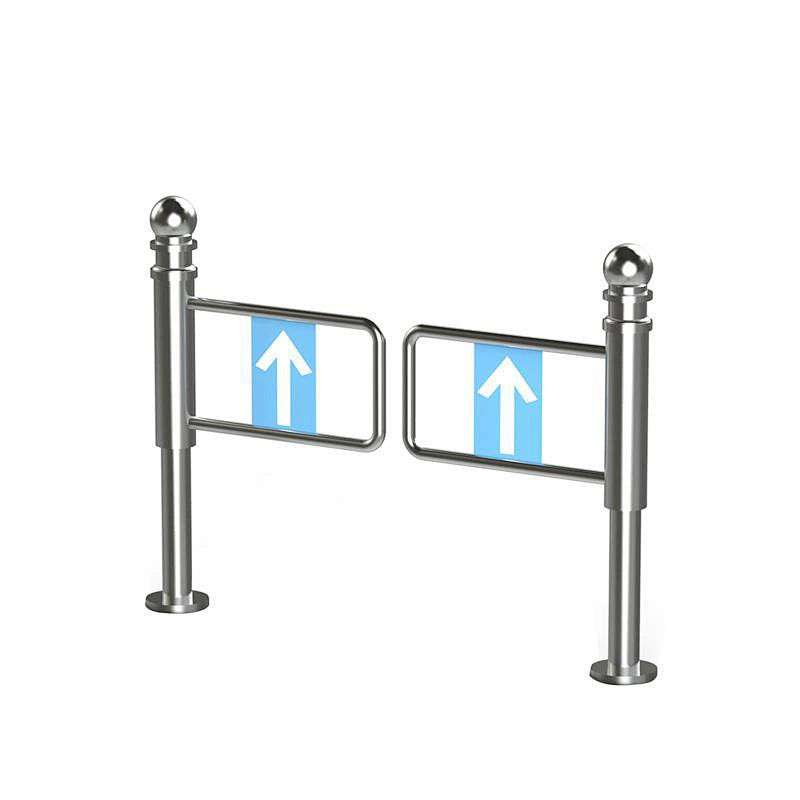 Stainless Steel Access Control In Supermarket Entrance And Exit Gate