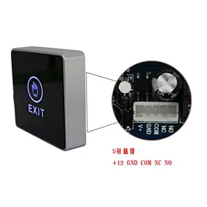 Access Control Product Electrical Touch Infrared Sensor Switch Push Button