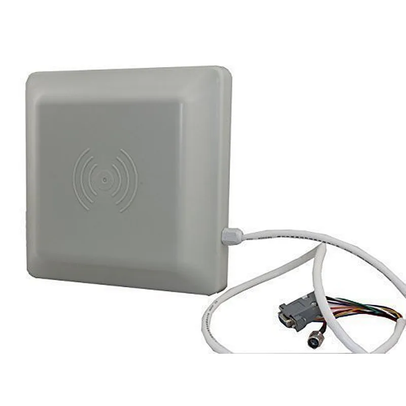 Vehicles Access Integrated Long Range Card RFID Scanner for Parking Lot Corporate Reception Industrial Site Attendance