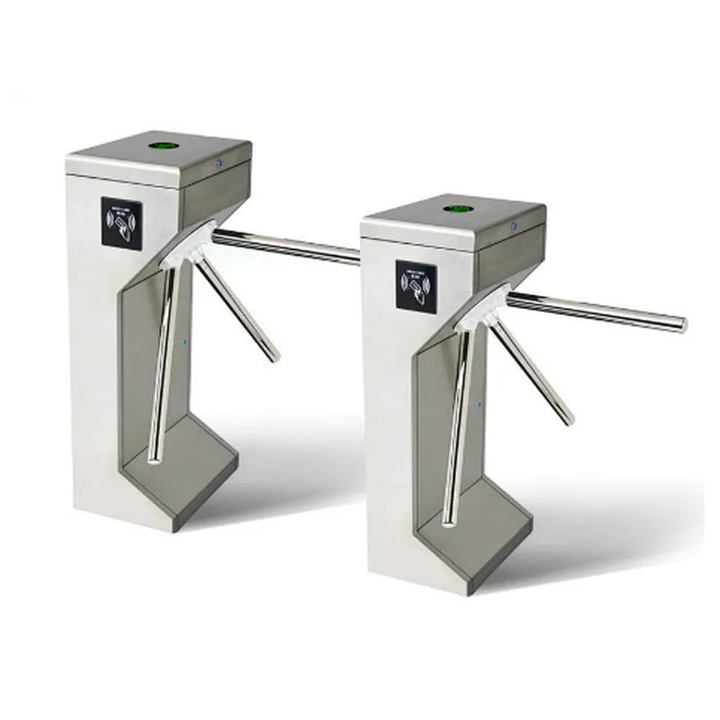 304 Stainless Steel Vertical Security Access Control High Speed Tripod Turnstile