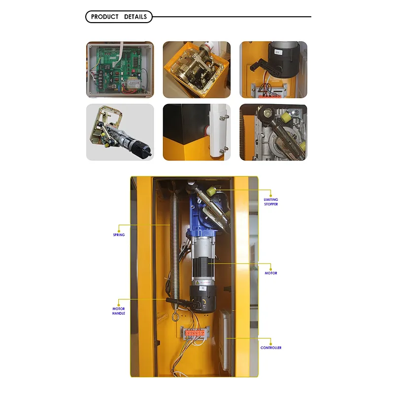 Hot Selling Aluminium Profile Automat Parking Barrier Gate for Parking System/Vehicle Barrier Gate with Alarm System