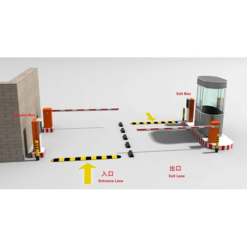 Automatic Ticket Dispenser RFID Reader Car Parking System With Self-service Payment Machine