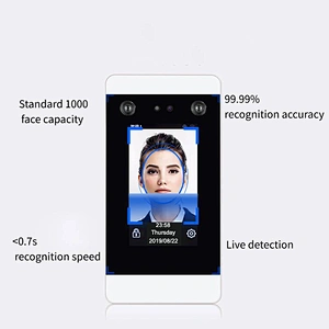 Anxia Time Attendance System Biometric Facial Recognition with Wiegand