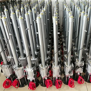 Hydraulic rising bollard systems with led special coated  Motor power 2020