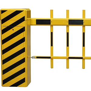 Factory Wholesale DC 24V Servo Motor Fast Way Barrier Gate Heavy Duty Auto Fast Barrier Speed Gate