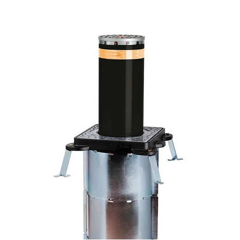 Automatic remote control electric road blocker rising bollards
