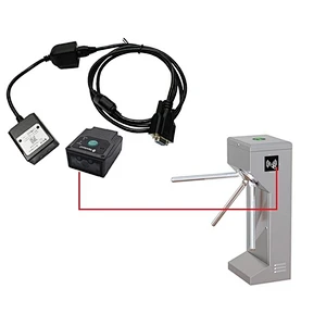 USB RS232 Turnstile QR Code Reader Door Access Control QR Reader Wiegand