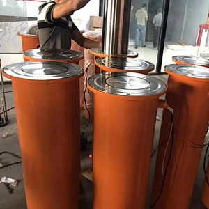 Outdoor stainless steel 304/316L auto parking rising bollard