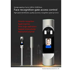 Popular Free SDK Security Guard Employee Access Control Time Attendance Face Recognition Biometric System