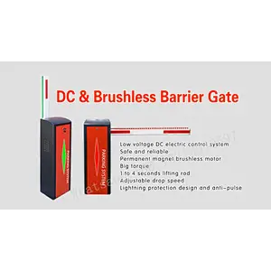 Full automatic electronic mechanical boom barrier gate for parking