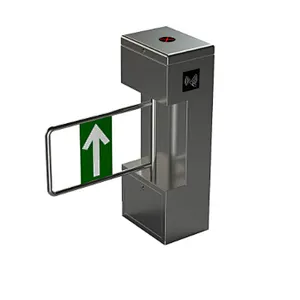 high speed automatic luxurious swing barrier gate swing turnstile with RDID card