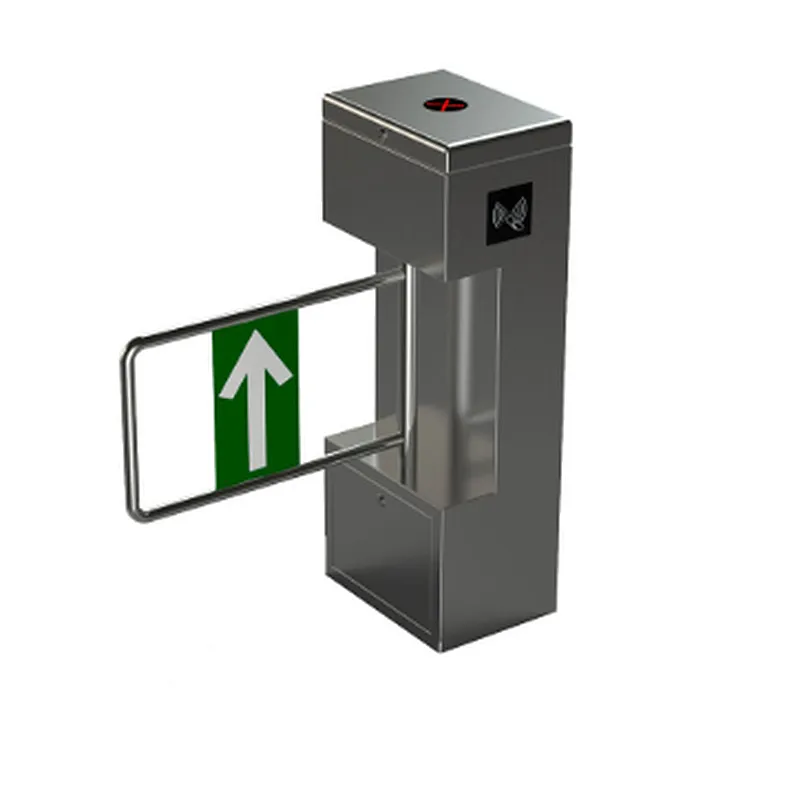 high speed automatic luxurious swing barrier gate swing turnstile with RDID card